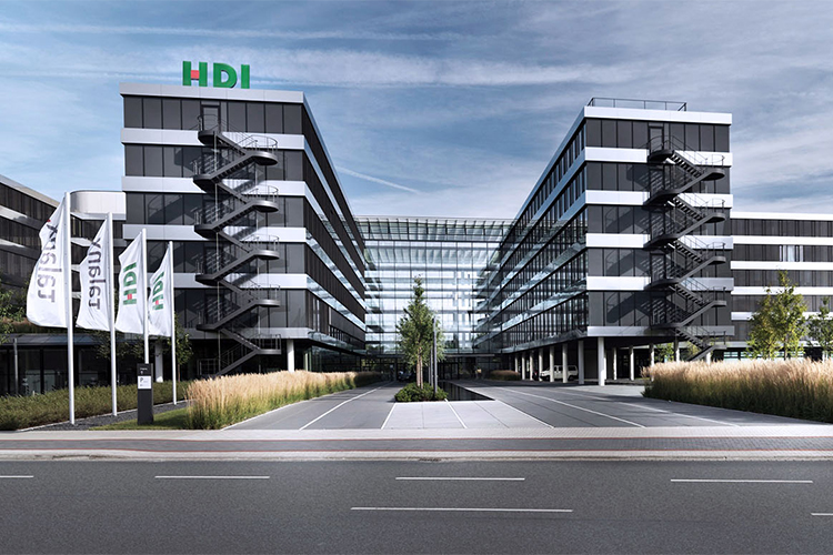 Bild vom HDI Gebäude